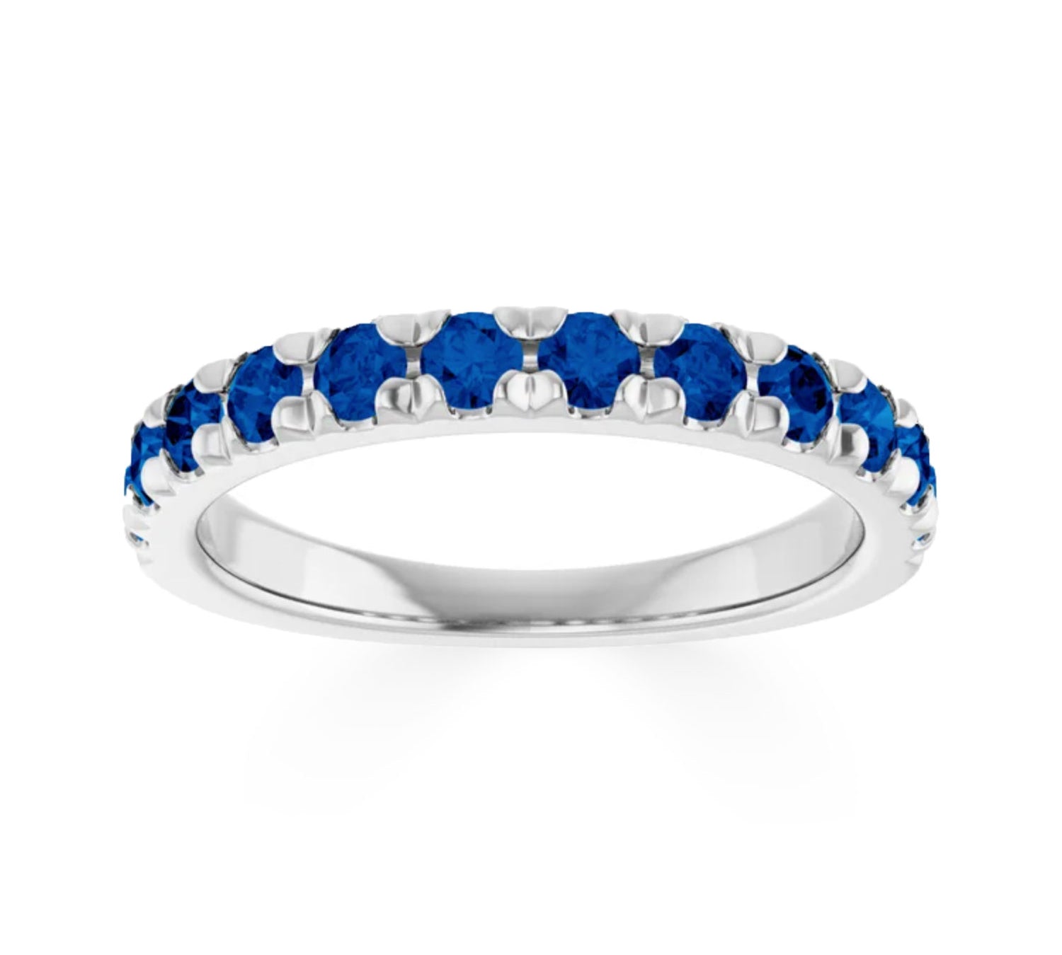 Customizable Gemstone Eternity Band-nunchi