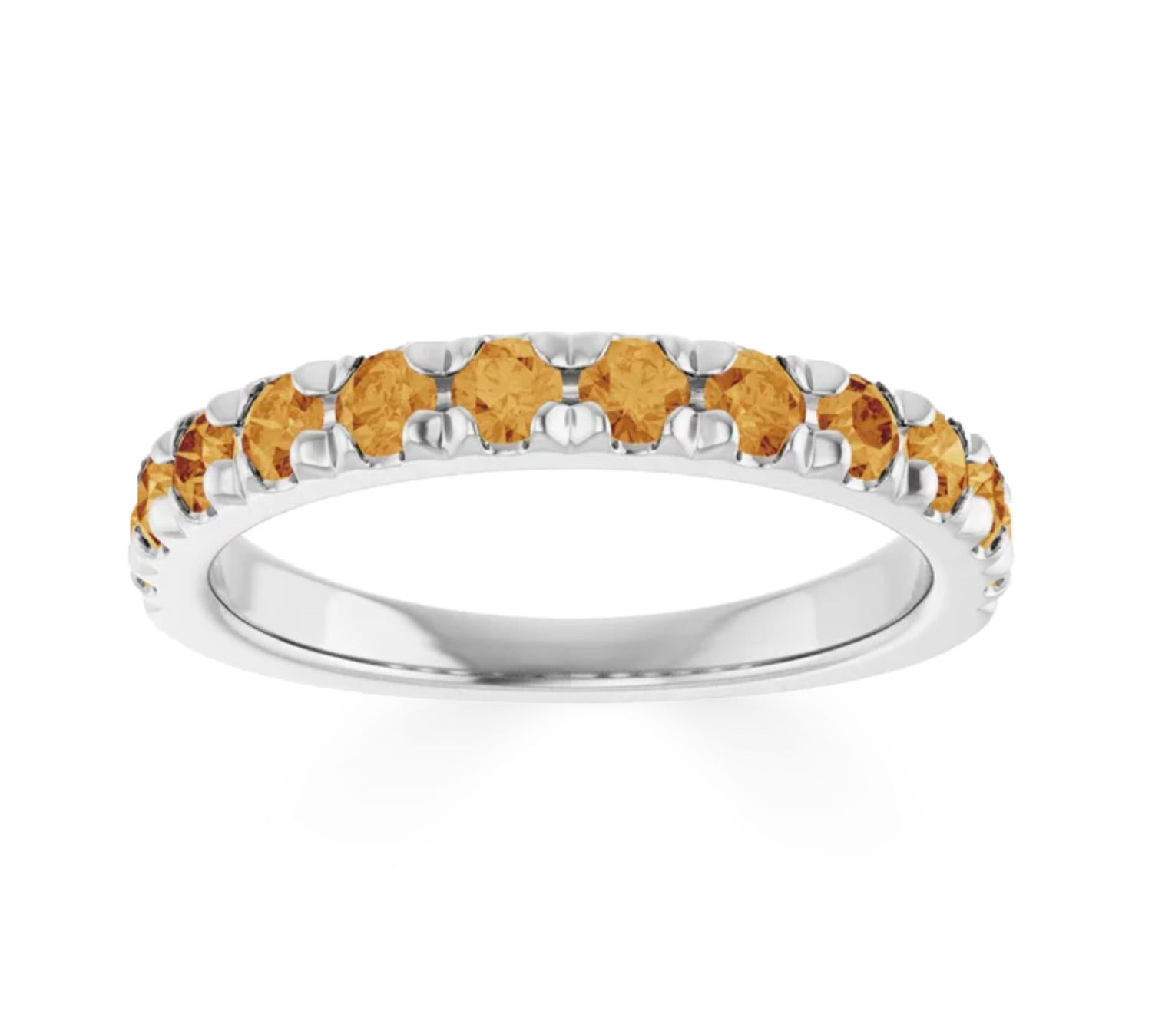 Customizable Gemstone Eternity Band-nunchi