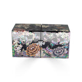 Lotus & Butterfly Sparkle Chest With Drawers-nunchi