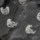 Minhwa Cloud Ear Cuff - Matte Silver Exclusive-nunchi