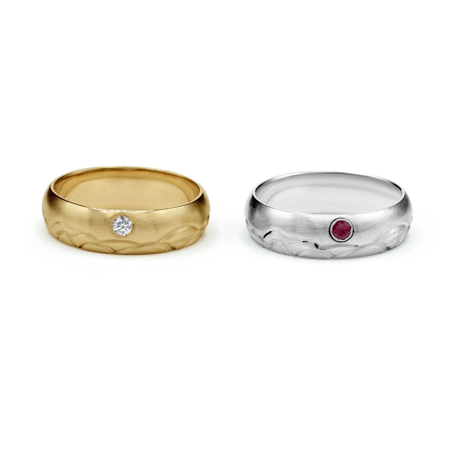 Sun & Moon Ring - Gold-nunchi