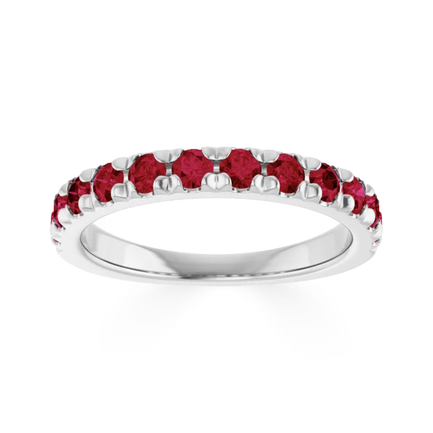 Customizable Gemstone Eternity Band-nunchi