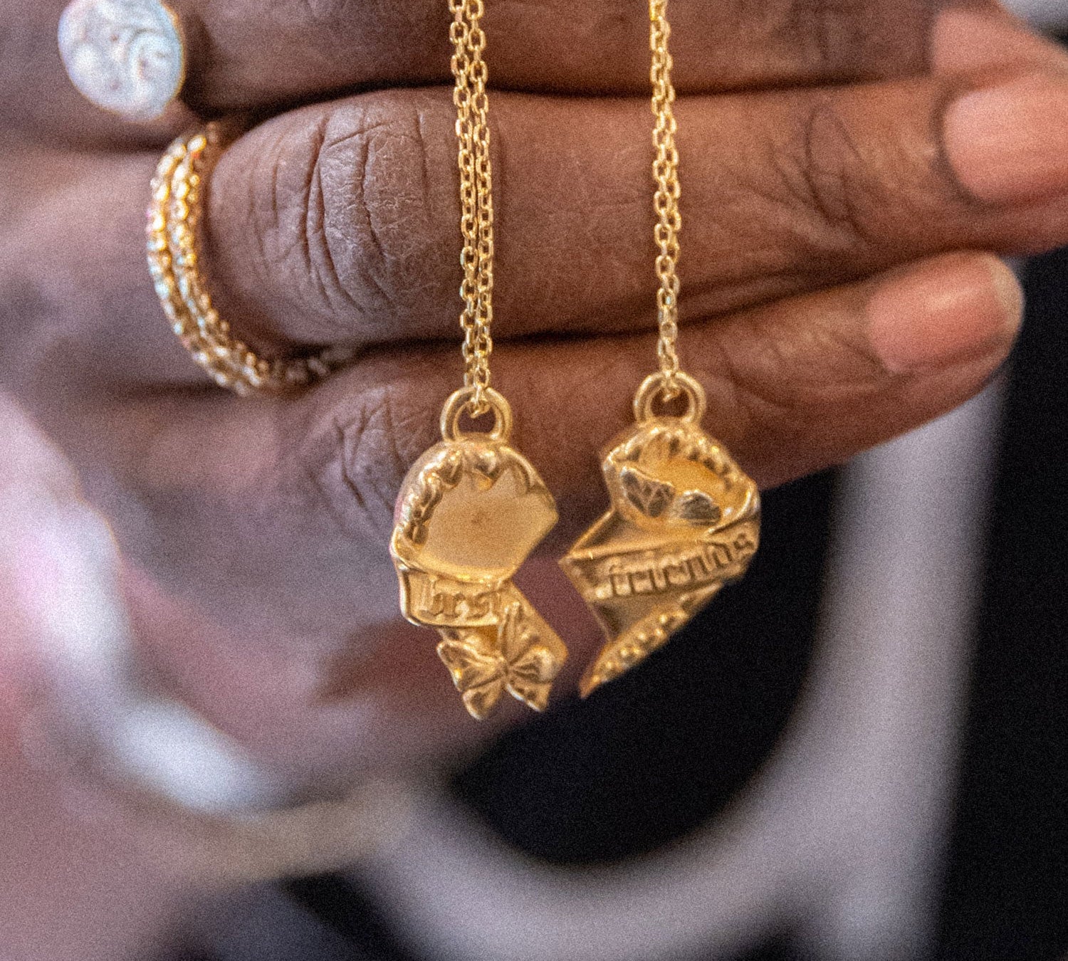 Best Friends Necklace Set-nunchi