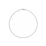 CZ Tennis Necklace-nunchi