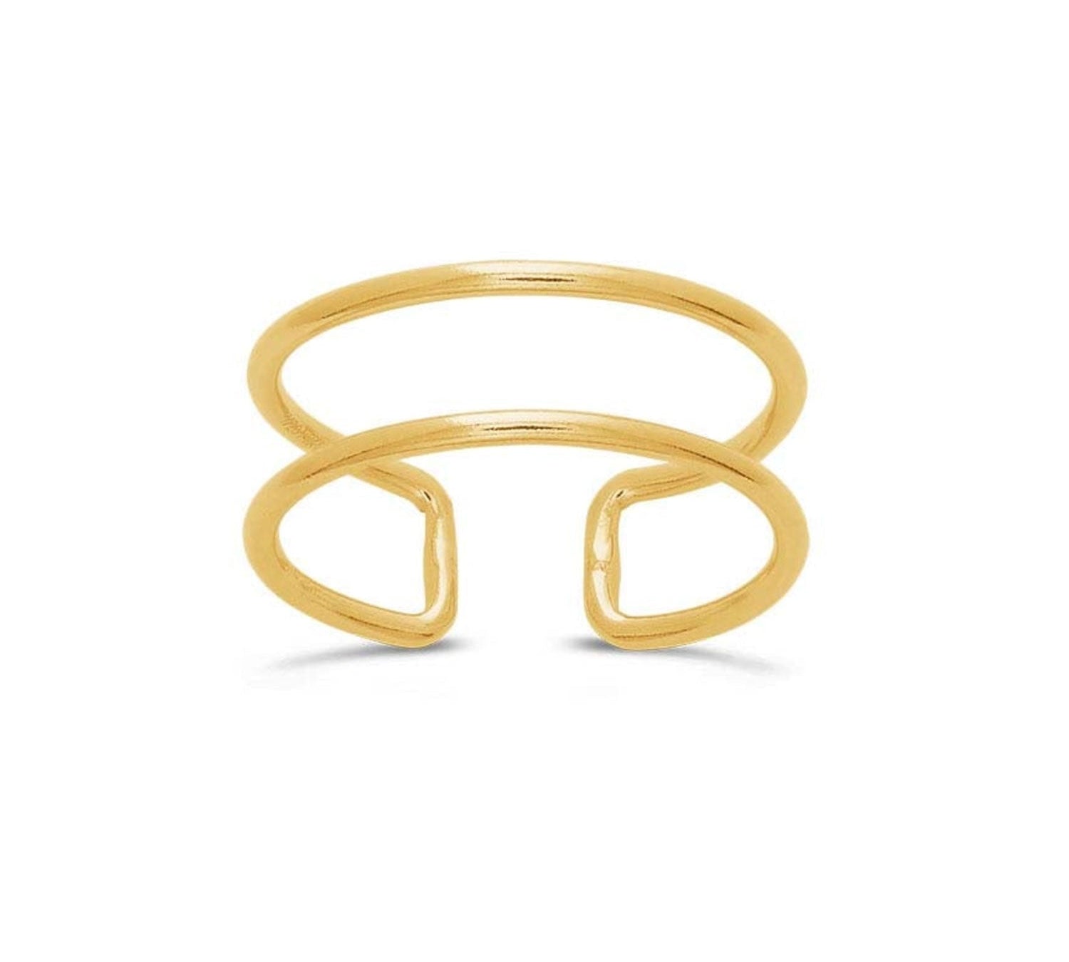 Adjustable Duo Flow Ring-nunchi