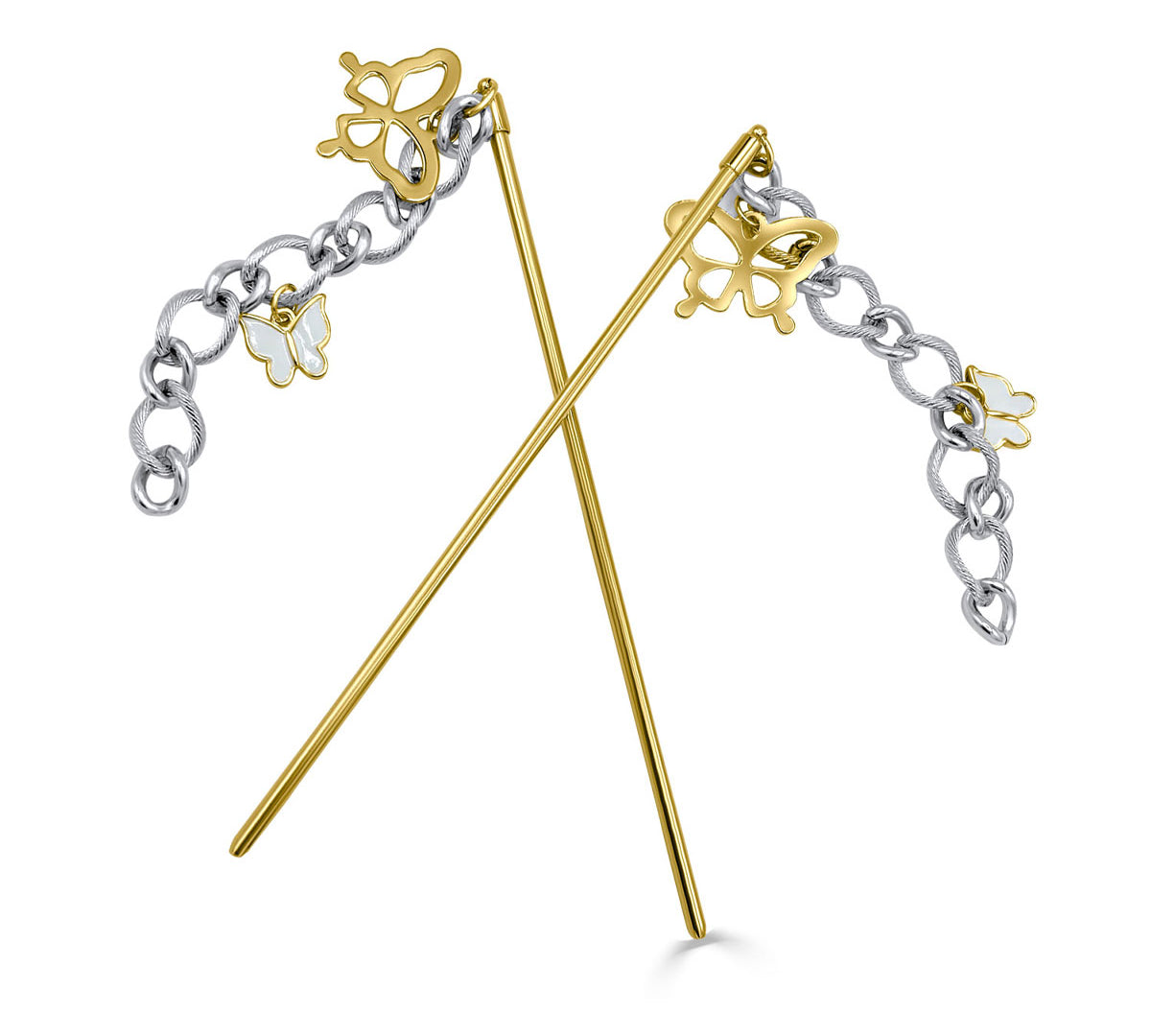 Butterfly Chain Link Chopsticks-nunchi