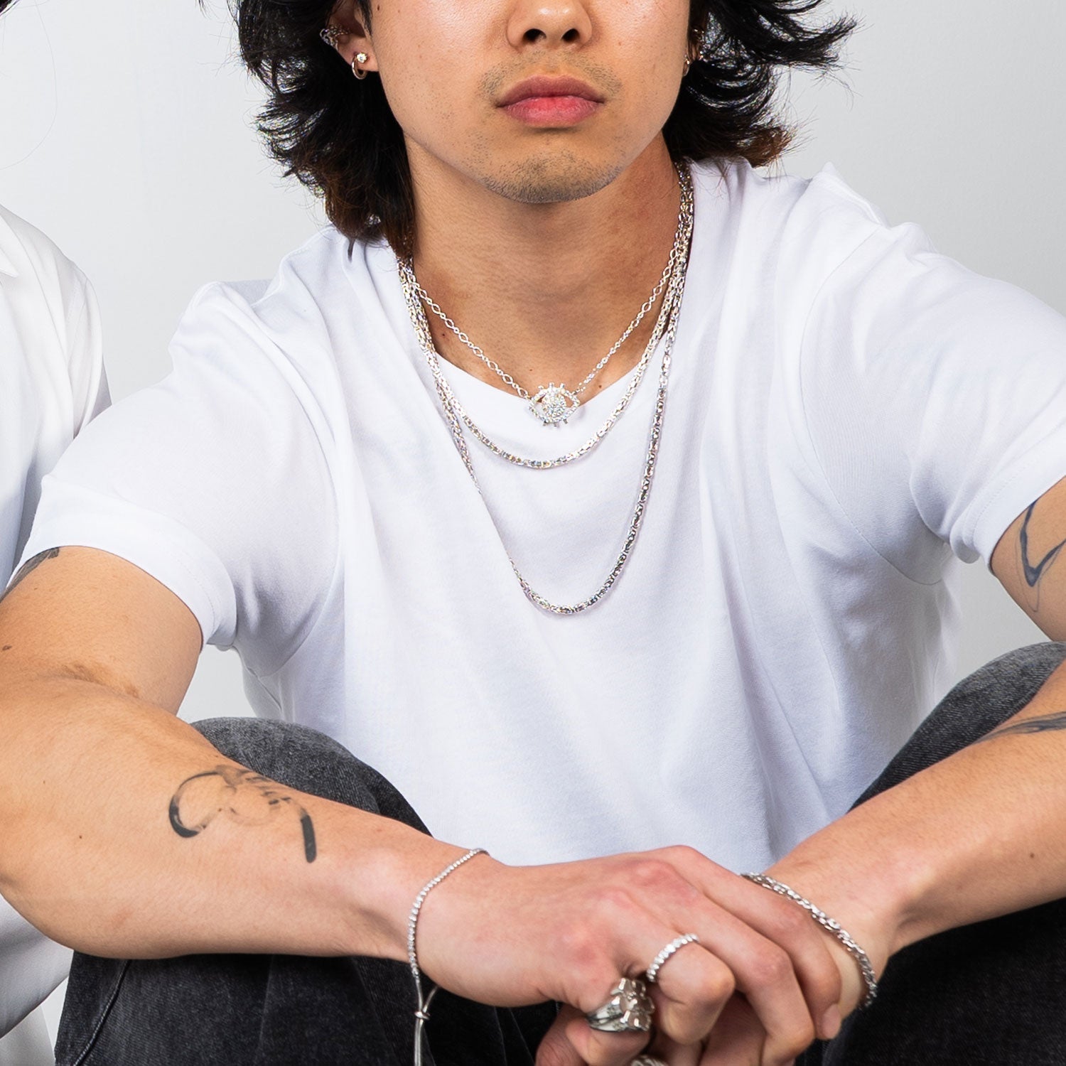 Dragon Scale Byzantine Chain Bracelet-nunchi