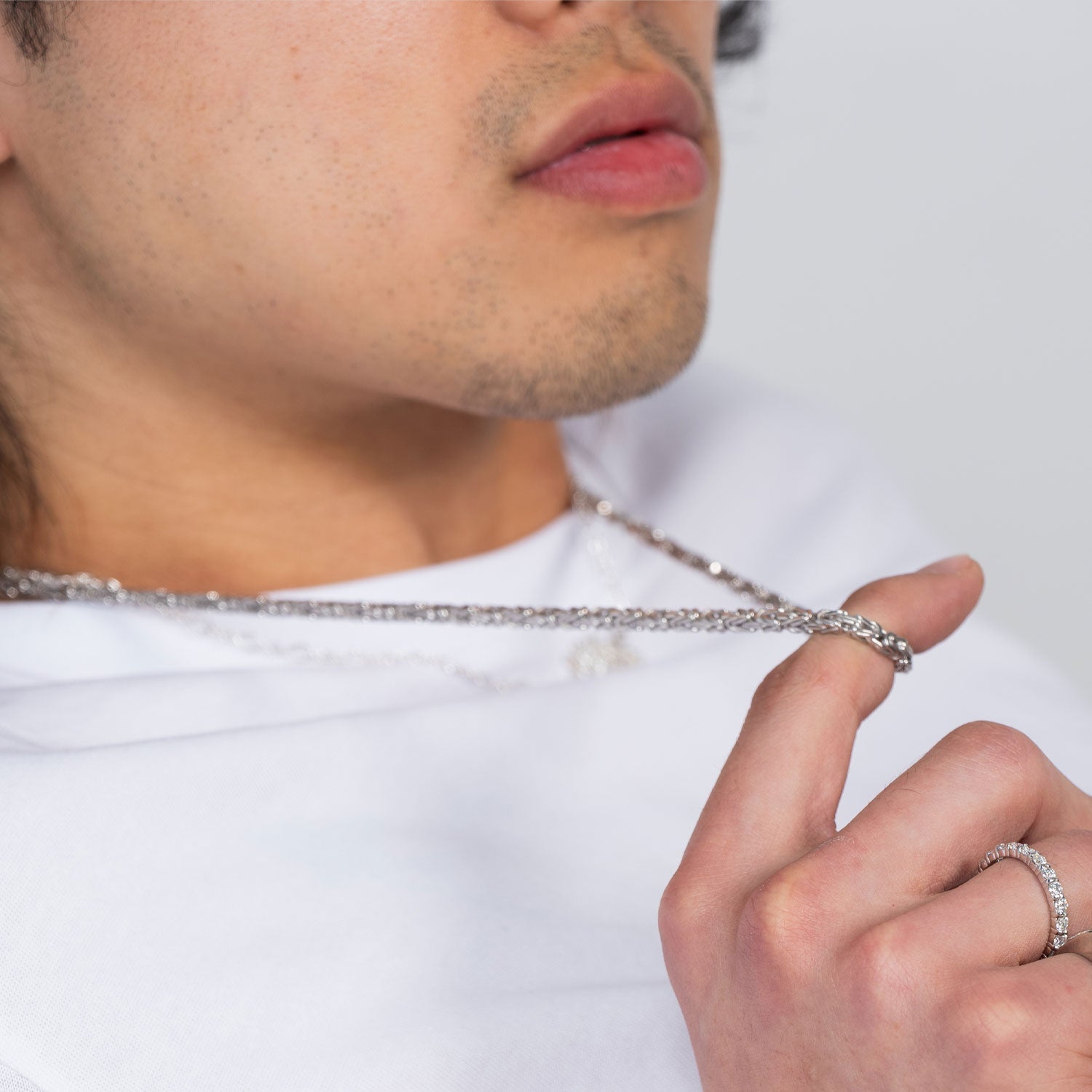 Dragon Scale Byzantine Chain Necklace-nunchi