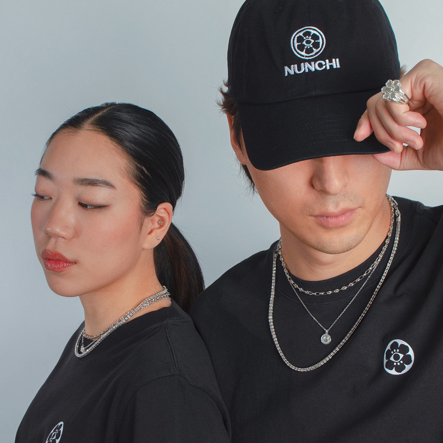 Diamond Cut Ice Chain Necklace-nunchi