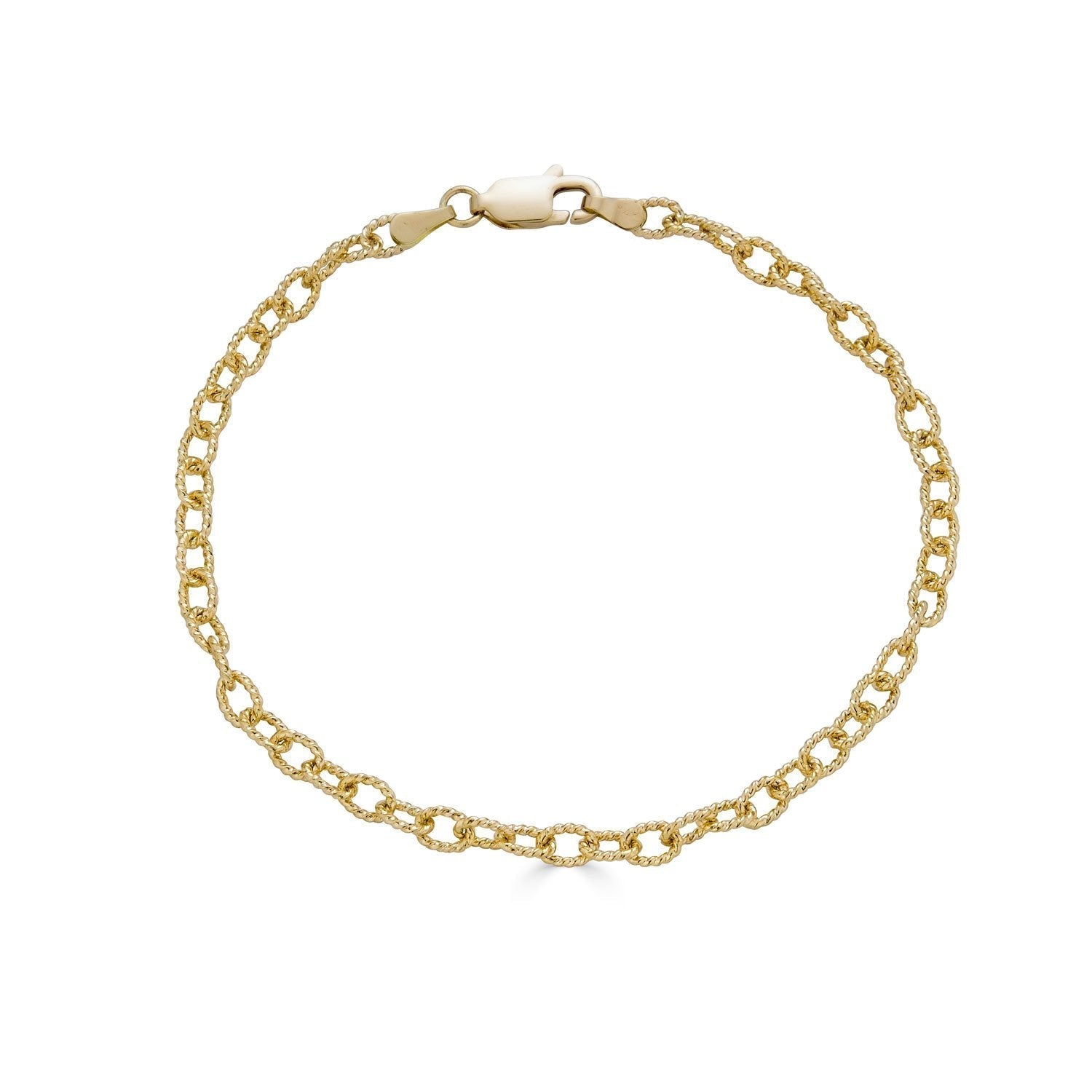 Halo Sparkle Chain Bracelet-nunchi