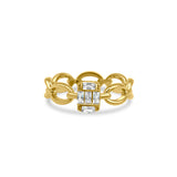 Baguette Shield Ring-nunchi