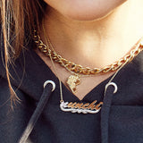 Korean Best Friends Necklace Set-nunchi