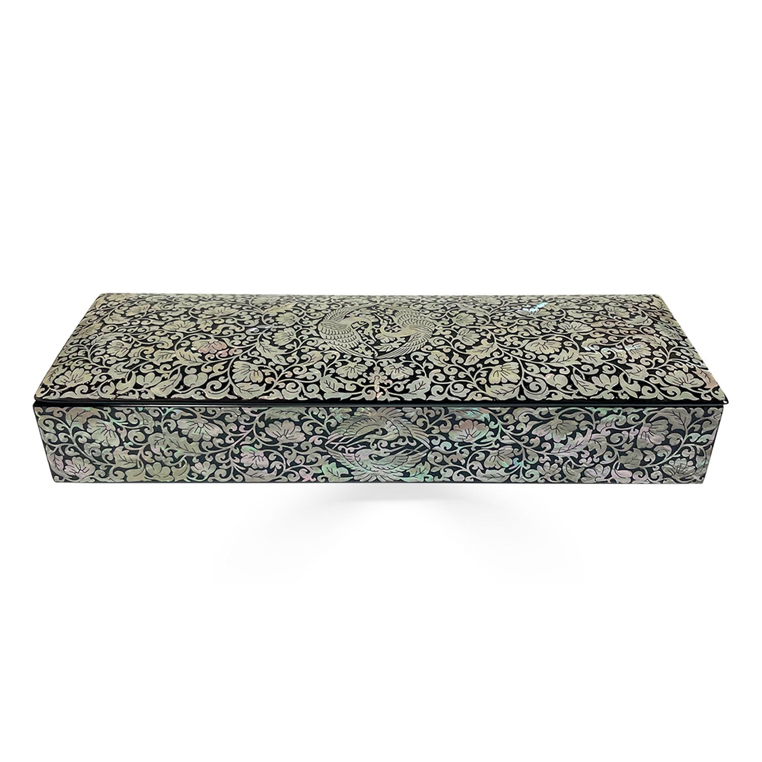 Lotus and Crane Jewelry Case-nunchi