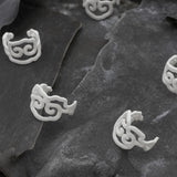 Minhwa Cloud Ear Cuff - Matte Silver Exclusive-nunchi