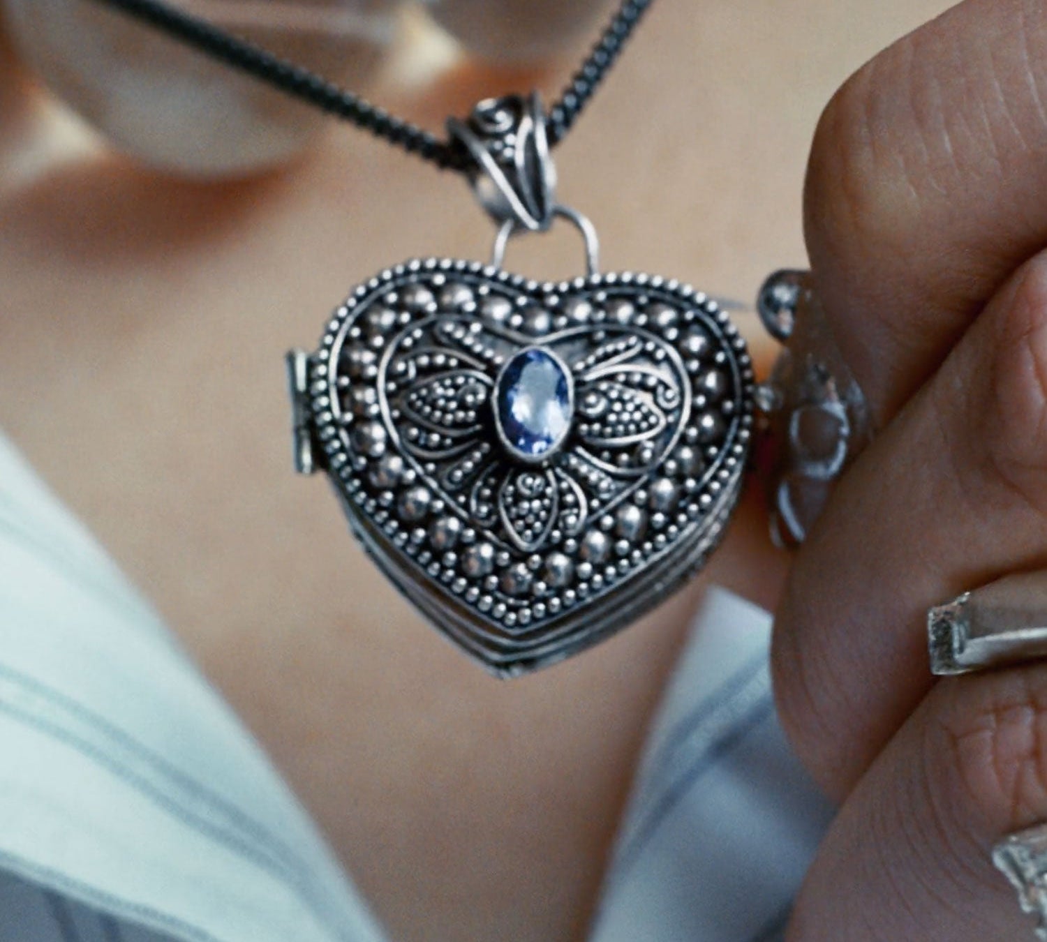 AUDREY NUNA x NUNCHI LOCKET NECKLACE-nunchi