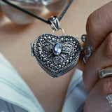 AUDREY NUNA x NUNCHI LOCKET NECKLACE-nunchi