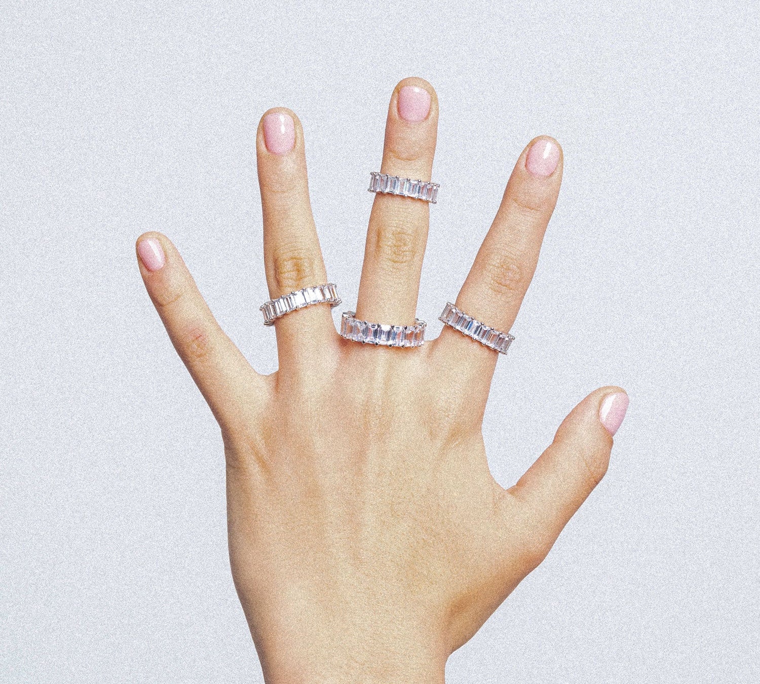 Baguette Eternity Band Ring-nunchi