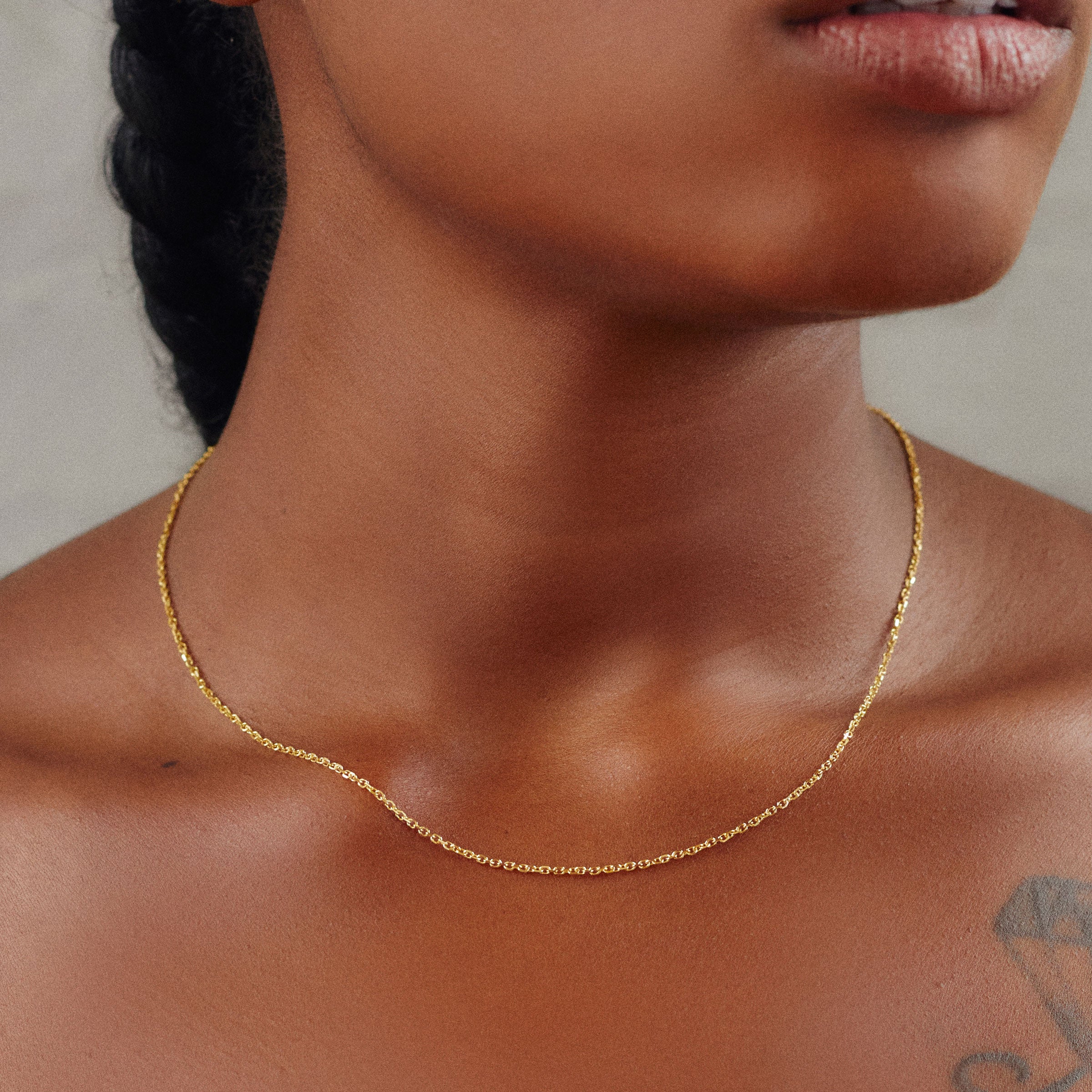 Cable Chain Necklace-nunchi