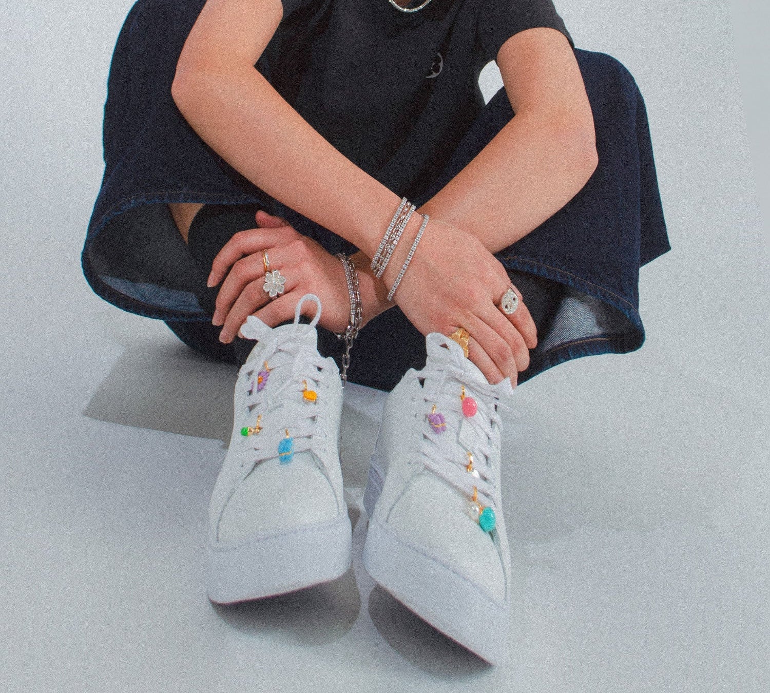 Pearl and Ball Duo Charm-nunchi