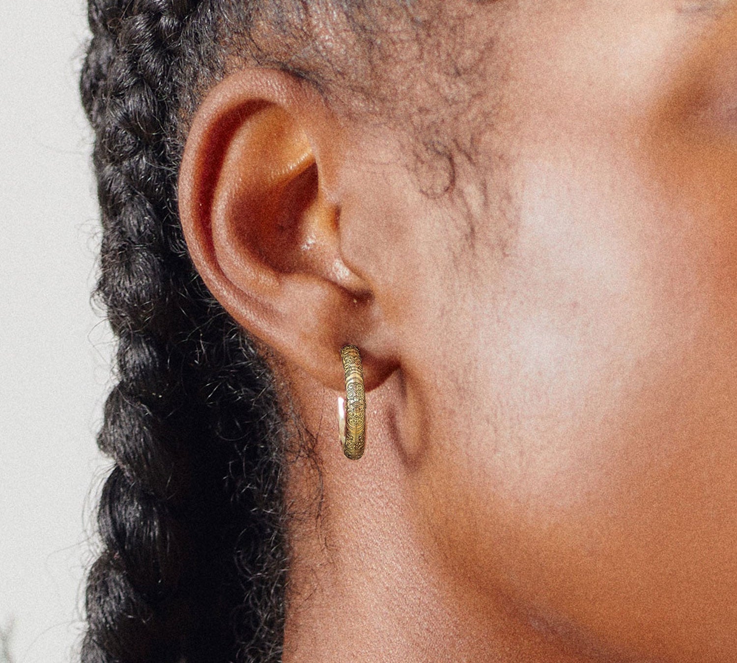 Dancheong Hoops - Gold-nunchi