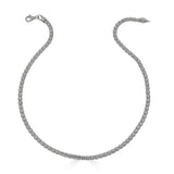 Diamond Cut Ice Chain Necklace-nunchi