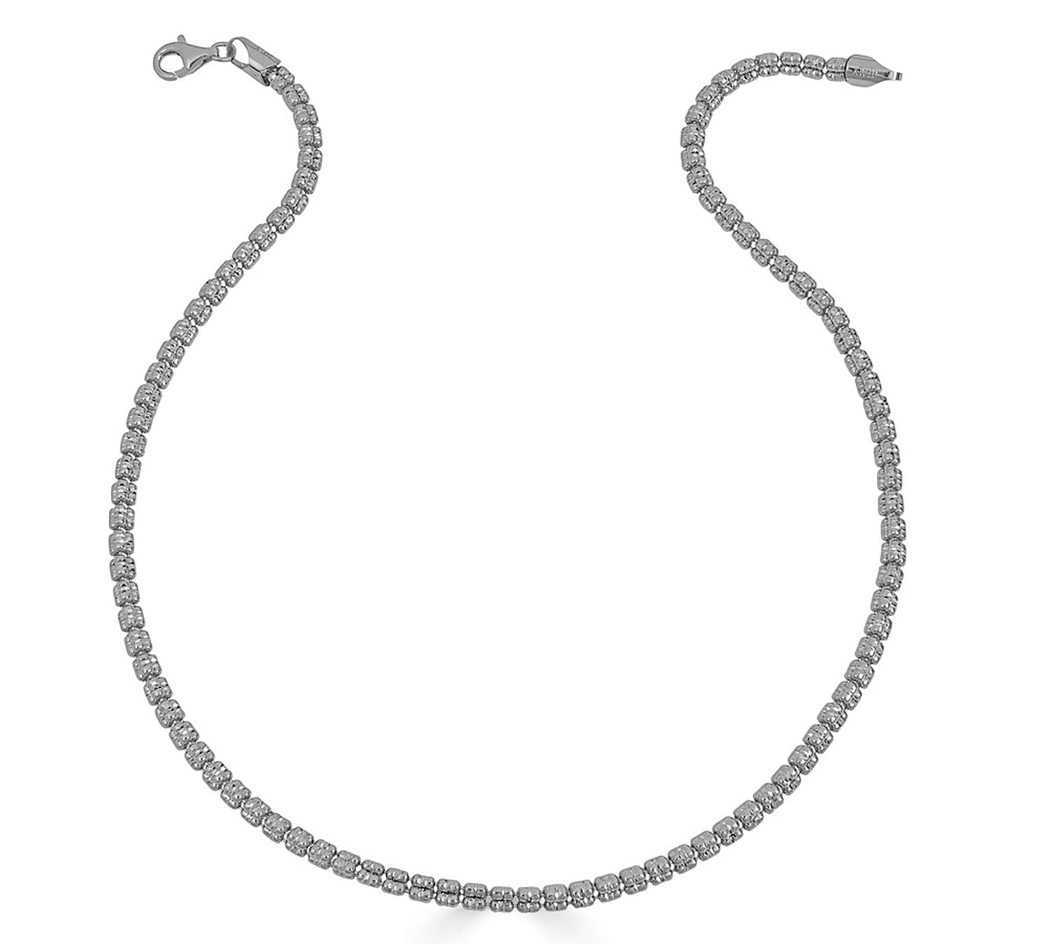 Diamond Cut Ice Chain Necklace-nunchi