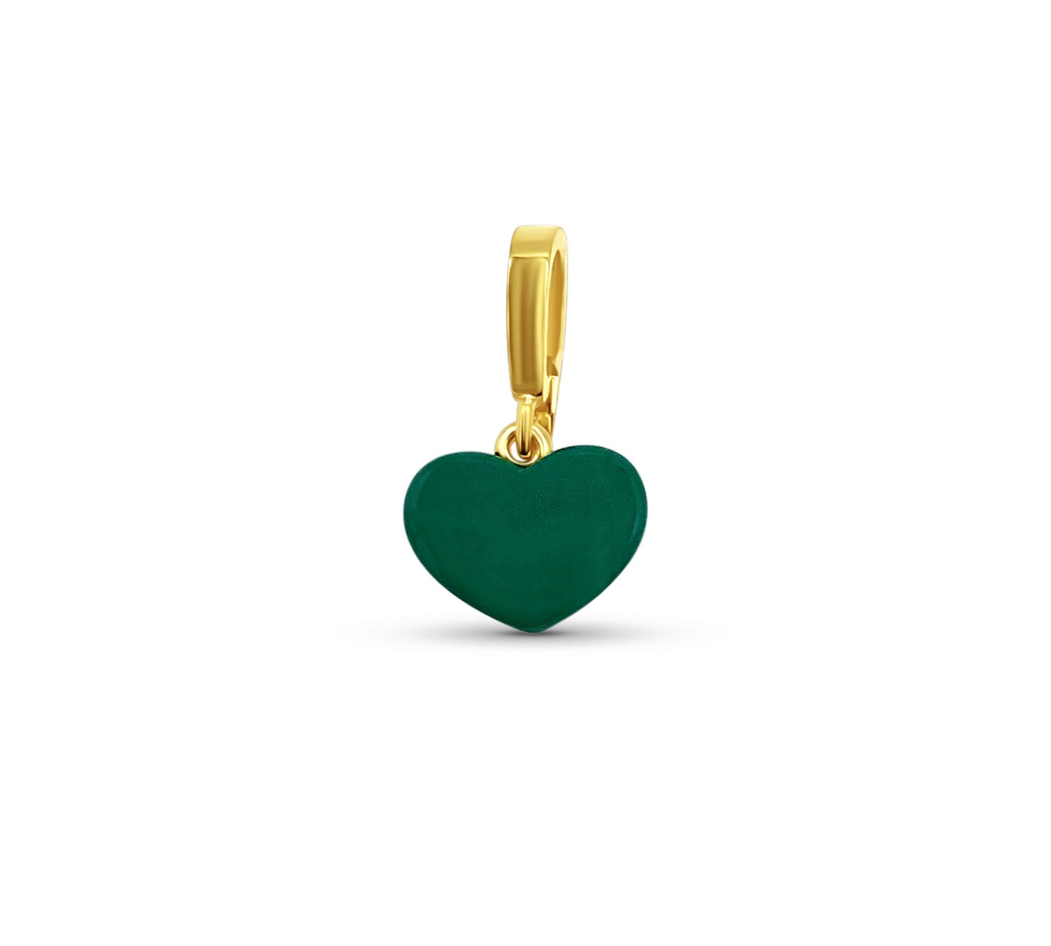 Double-Sided Pearl Heart Charm-nunchi