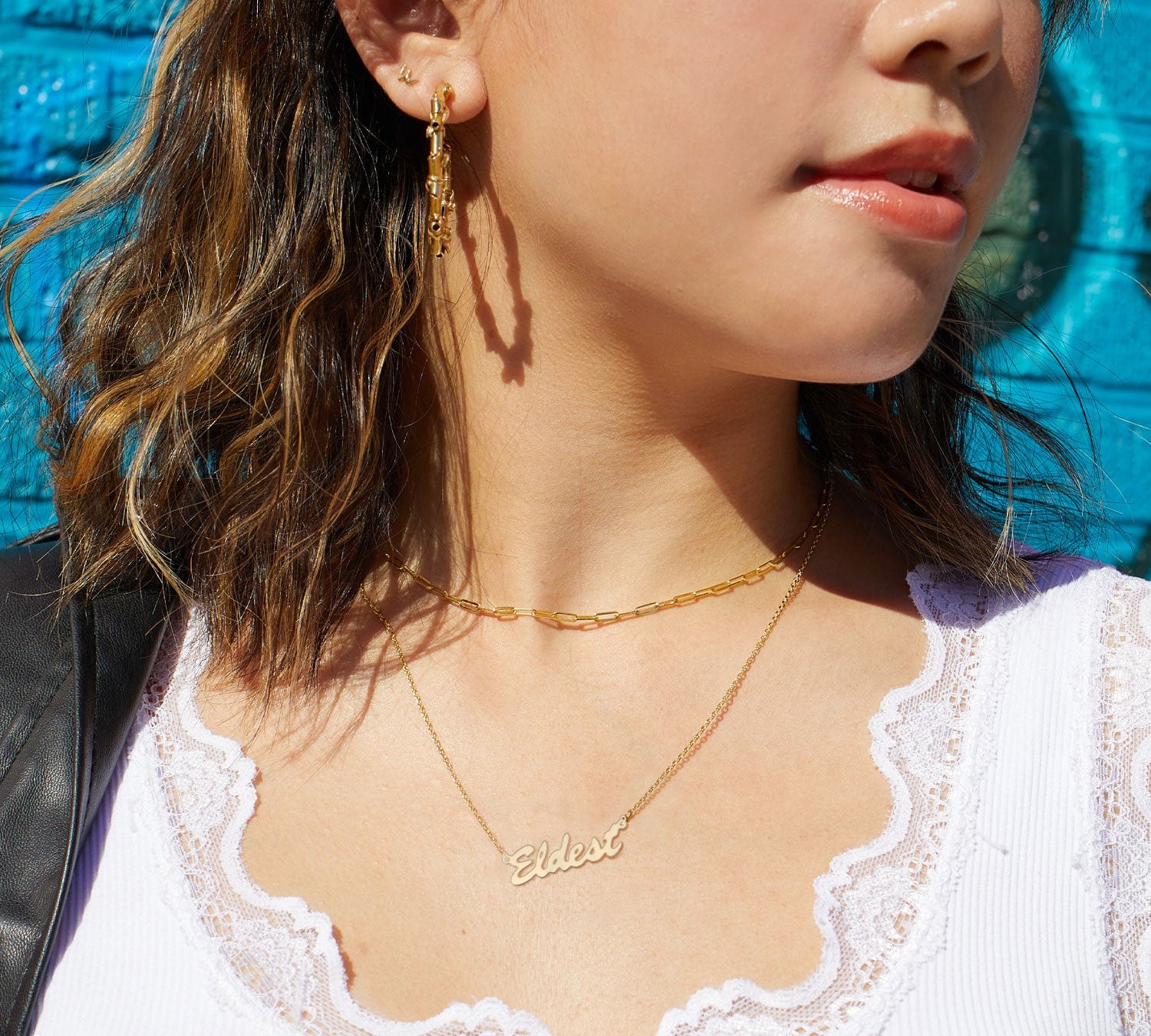 Eldest Daughter Necklace - Gold-NUNCHI