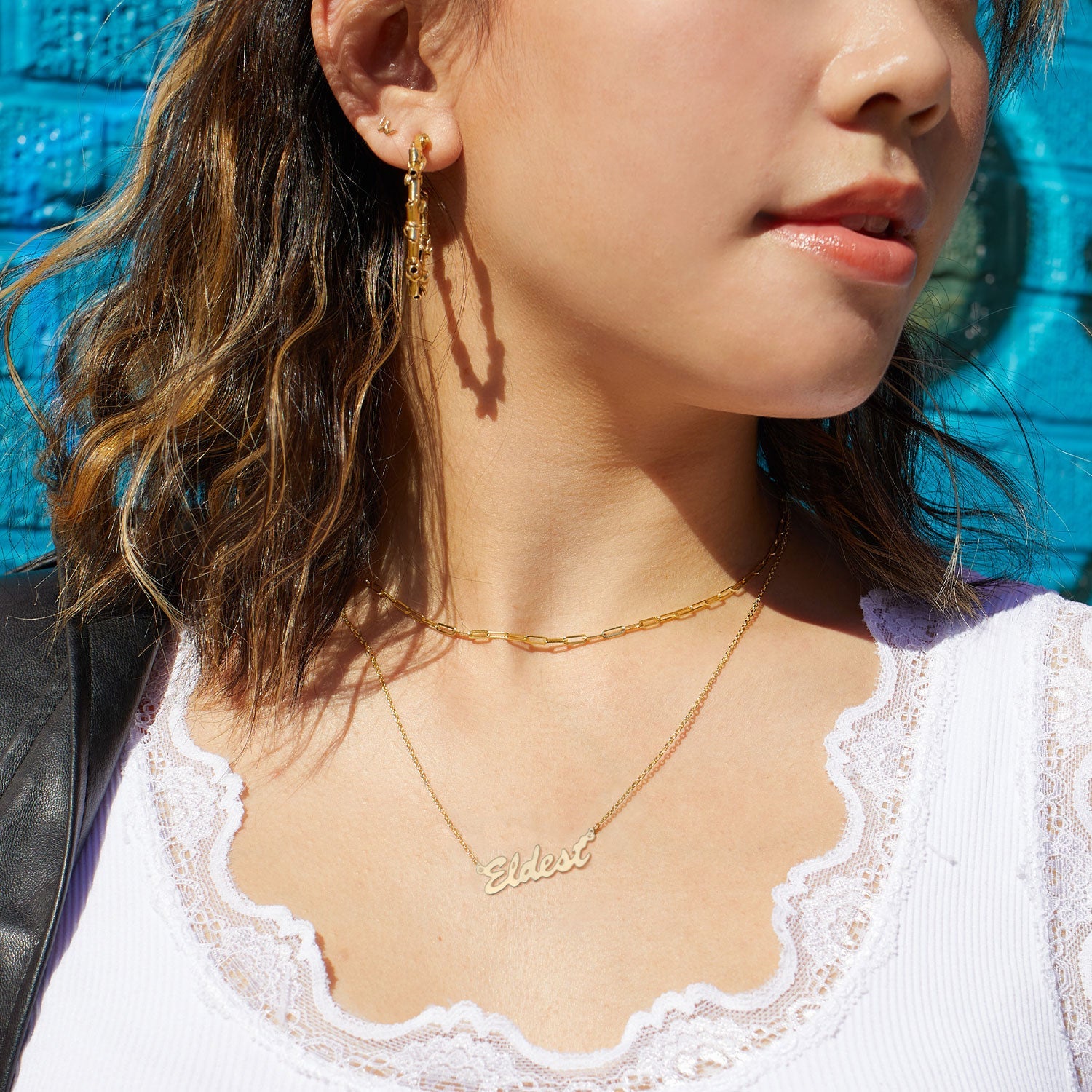 Eldest Daughter Necklace - Gold-nunchi