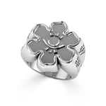 NUNCHI Eye Mugunghwa Flower Signet Ring-nunchi