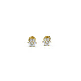 Tiny Flower Stud Earrings-nunchi