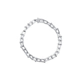 Hardware Bar Link Chain Bracelet-nunchi