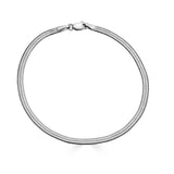 Herringbone Chain Bracelet - Sterling Silver-nunchi