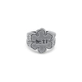 NUNCHI Korean "눈치" Lotus Flower Signet Ring