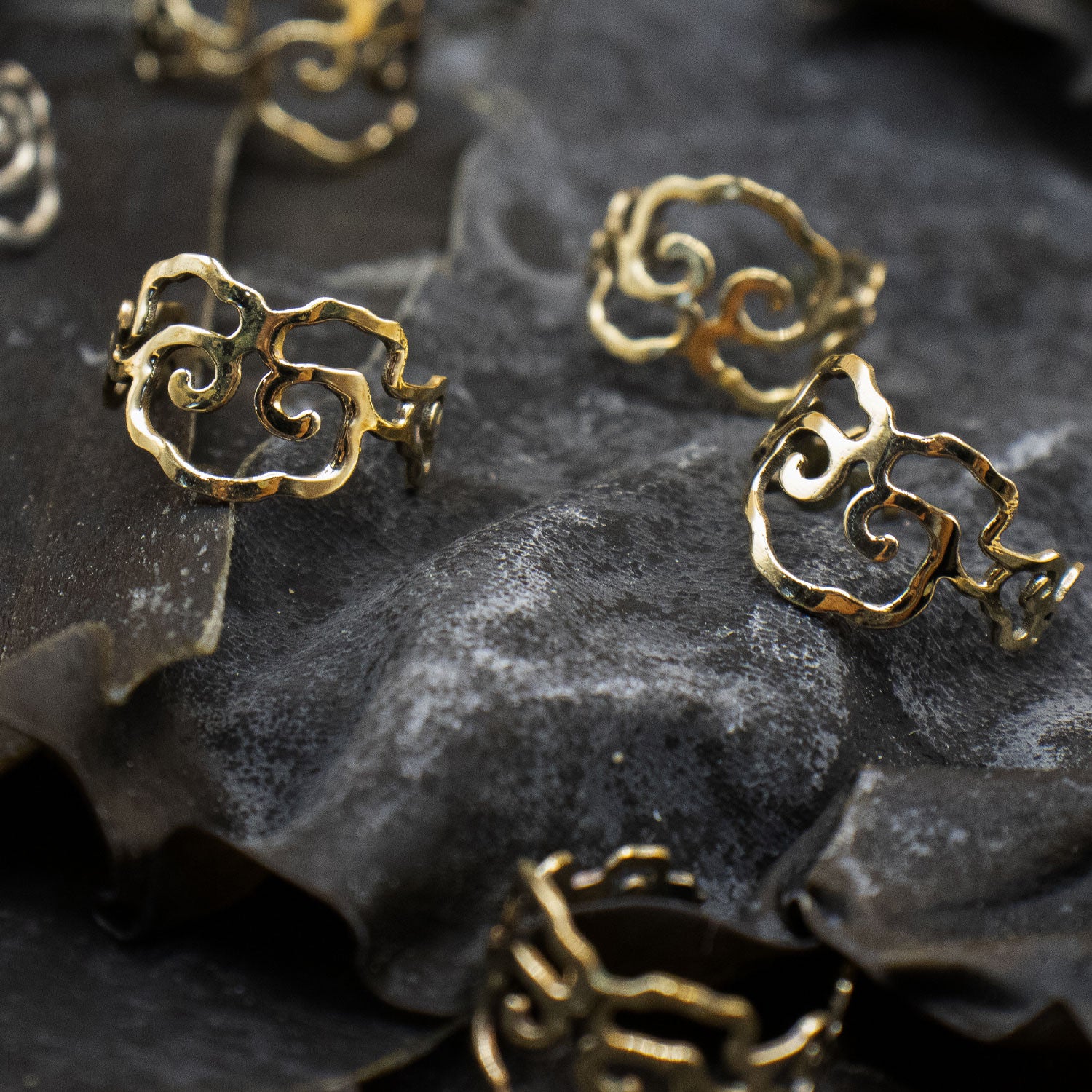 NUNCHI Minhwa Cloud Ear Cuffs