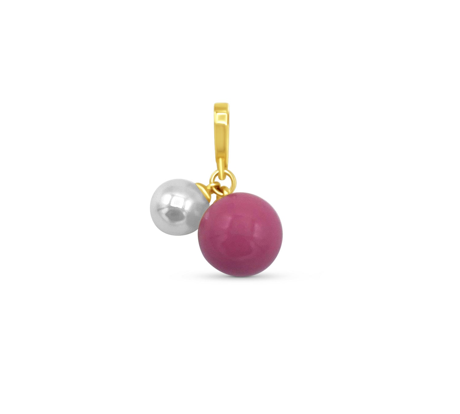 Pearl and Ball Duo Charm-nunchi