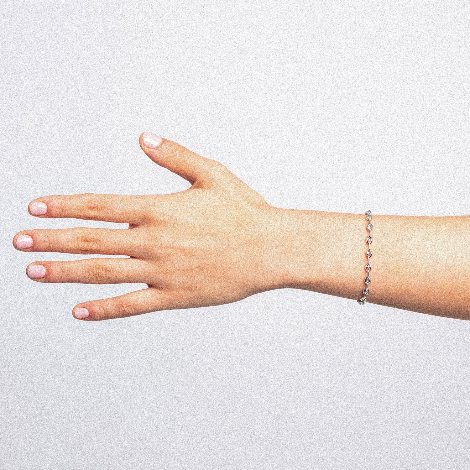 Puffed Mariner Chain Bracelet-nunchi