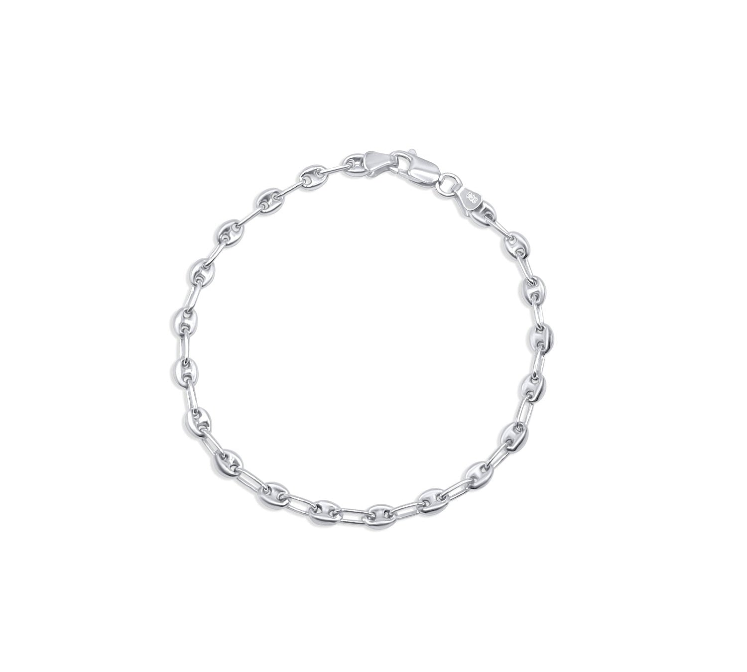 Puffed Mariner Chain Bracelet-nunchi