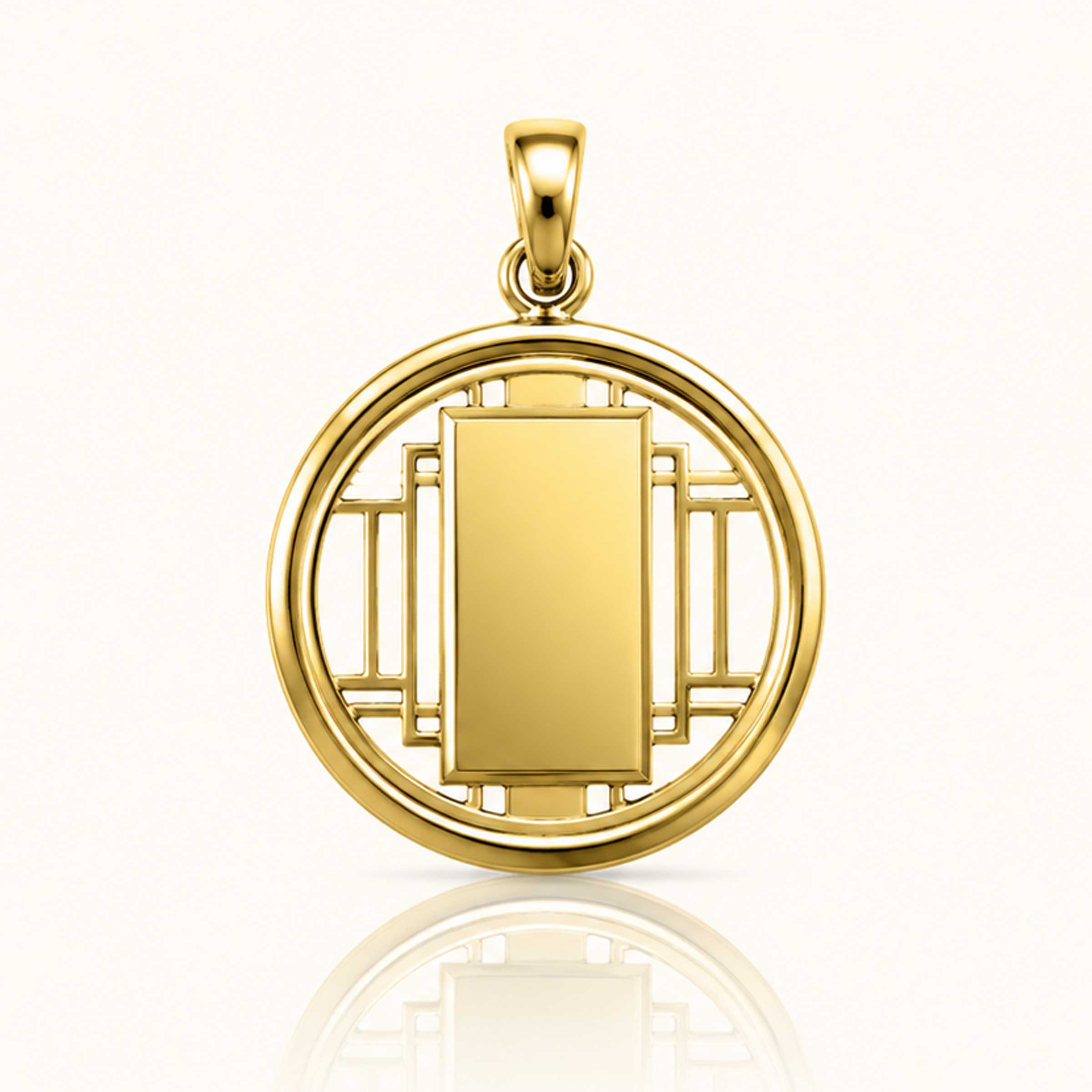 Reversible Saju Hanok Pendant-nunchi