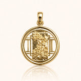 Reversible Saju Hanok Pendant-nunchi