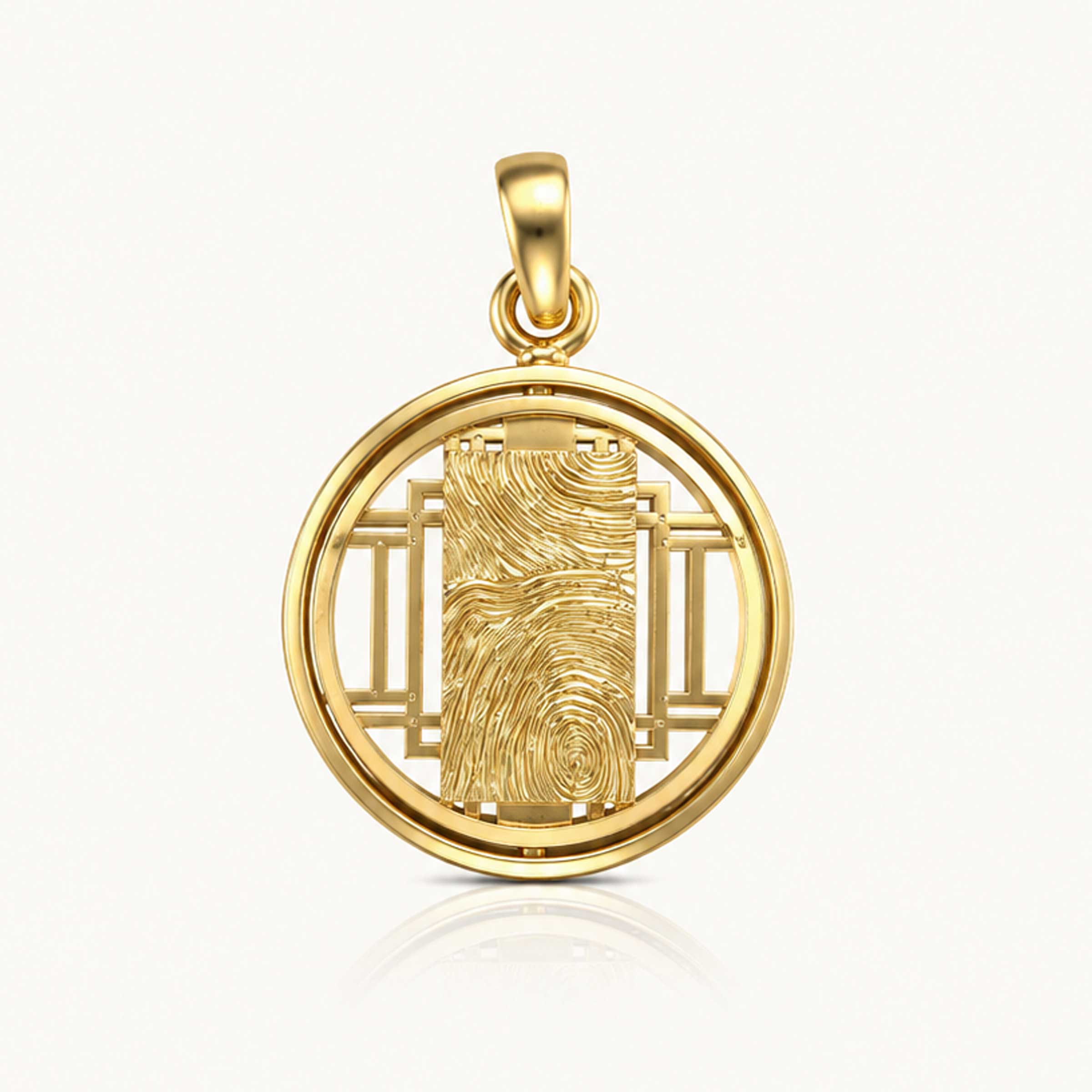 Reversible Saju Hanok Pendant-nunchi