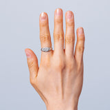 Watermelon Signet Ring - Silver-nunchi