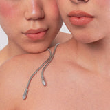 Double Headed Serpent Necklace-nunchi