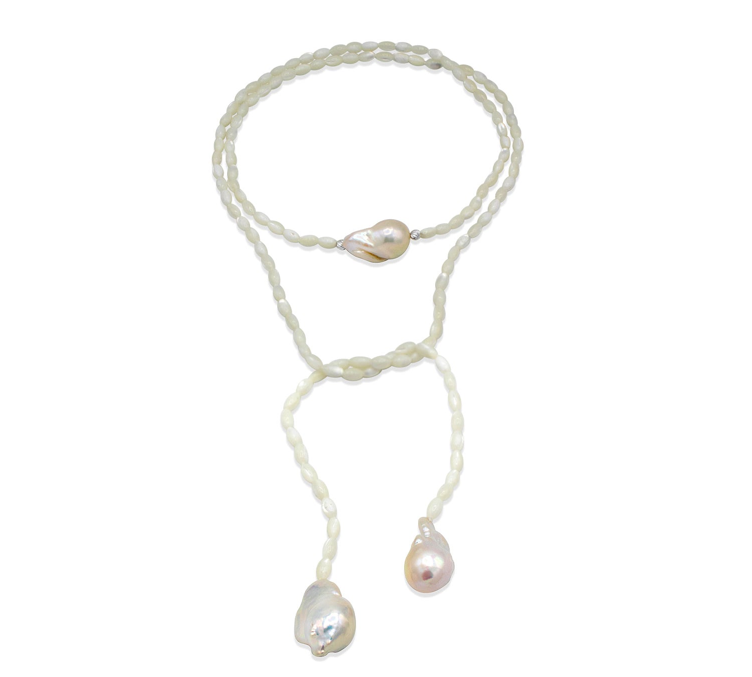 Freshwater Baroque Pearl Multi-Wear Lariat-nunchi