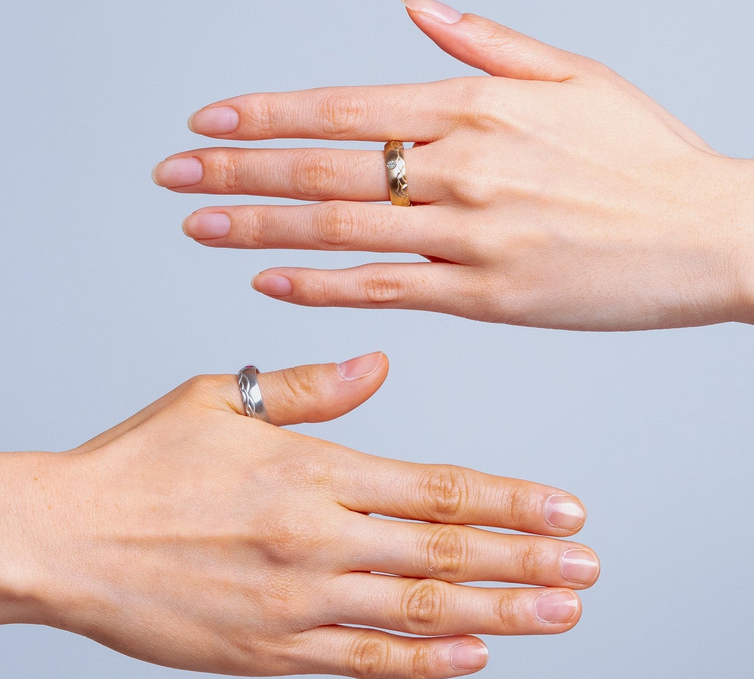 Sun & Moon Ring - Gold-nunchi