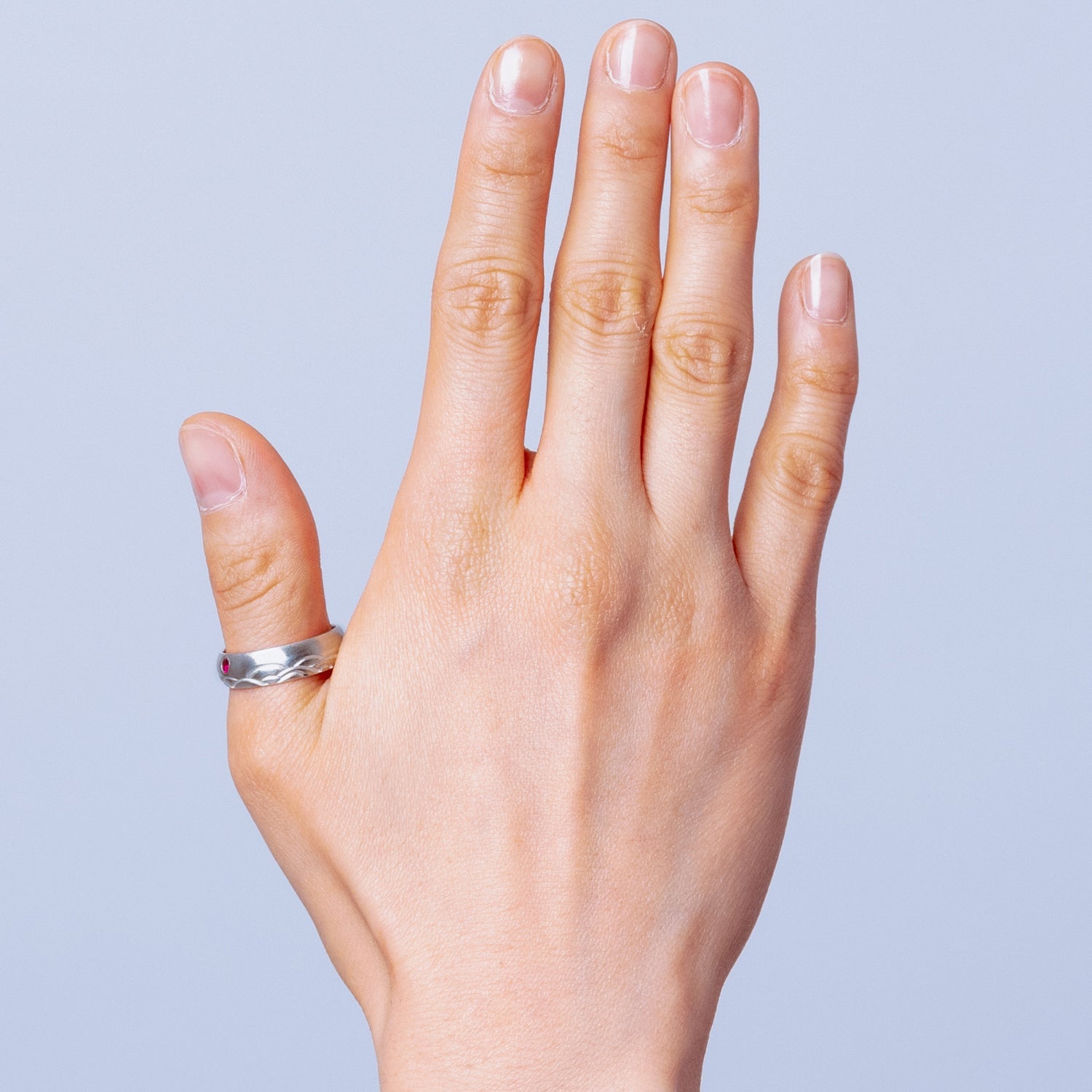 Sun & Moon Ring - Silver-nunchi