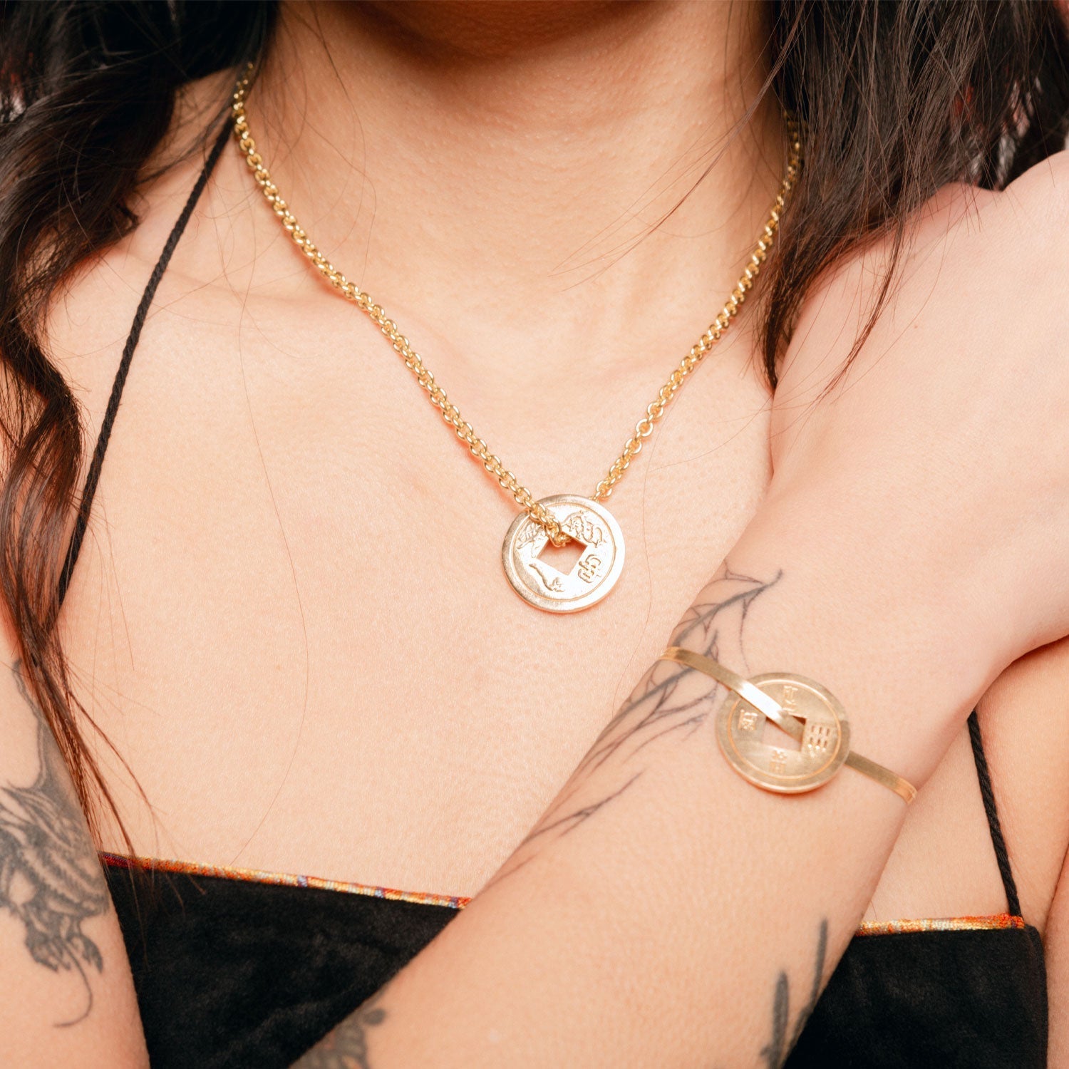 Customizable Coin Pendant-nunchi