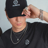 Diamond Cut Ice Chain Necklace-nunchi