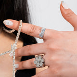 Script Nameplate Ring-nunchi