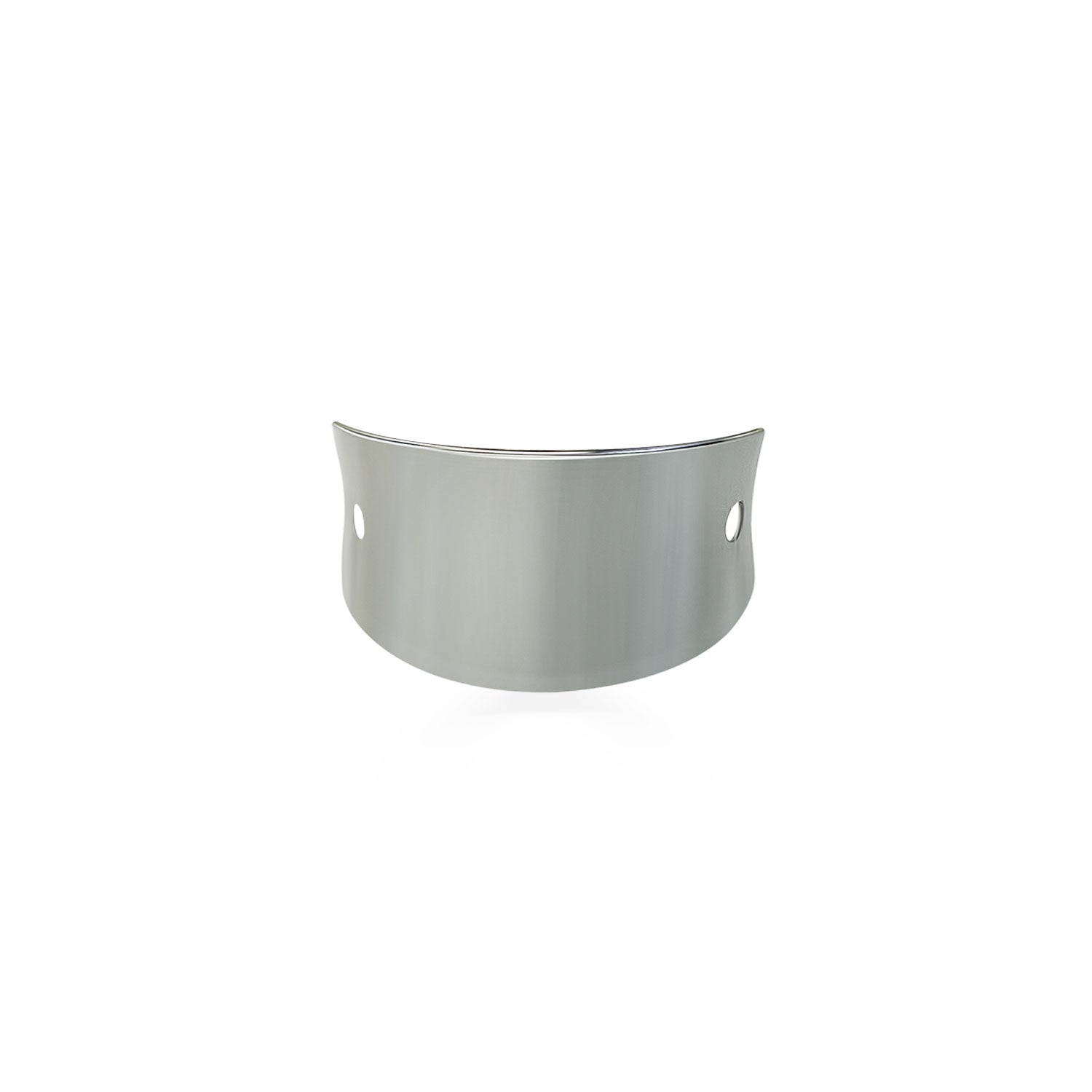 Silver Metal Barrette with Chopstick-nunchi